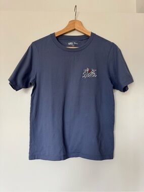 UT Troye Sivan Graphic Navy Crewneck T-Shirt